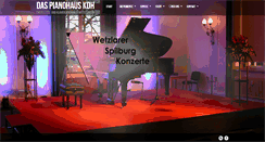 Desktop Screenshot of das-pianohaus.de